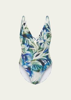 Milly Cabana Tropical Paradise One-Piece Swimsuit