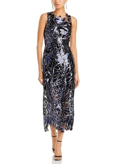 Milly Kinsley Floral Sequin Dress