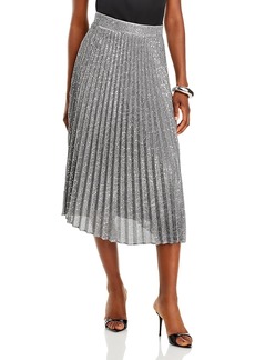 Milly Rayla Pleated Sequin Skirt