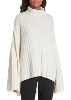 Milly Rib Knit Cashmere Oversize Sweater