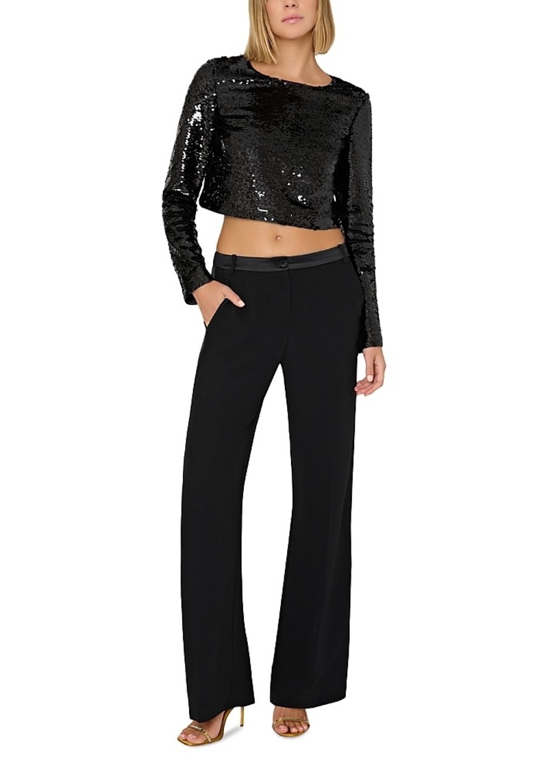 Milly Shailyn Sequin Top