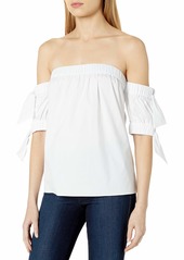 MILLY Women's Bow Top  S