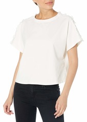 MILLY Women's Jessica Jersey T'shirt  L