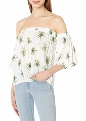 MILLY Women's Off The Shoulder Blouse  M