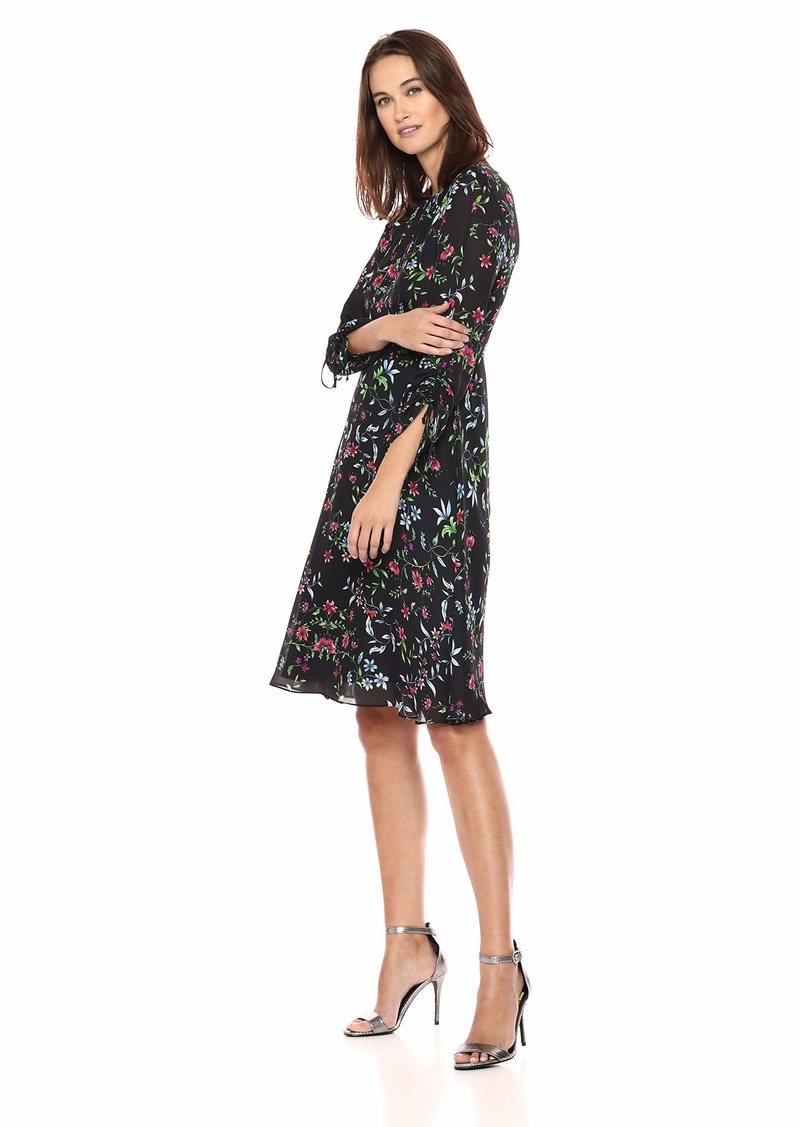 MILLY Wired Edge Swing Dress