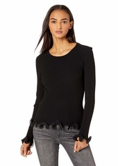MILLY Women's Wired Edge Pullover  L