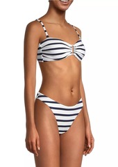 Milly Nautical Stripe Bikini Top
