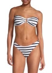 Milly Nautical Stripe Bikini Top