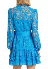 Milly Nellie Embellished Lace Dress