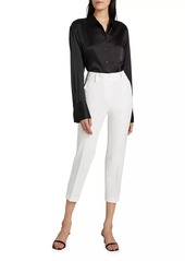 Milly Nicola Crop Cady Pants