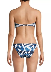 Milly Ocean Puzzle Bandeau Bikini Top