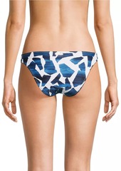 Milly Ocean Puzzle Low-Rise Bikini Bottom