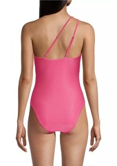 Milly One-Shoulder One-Piece Swimsuit
