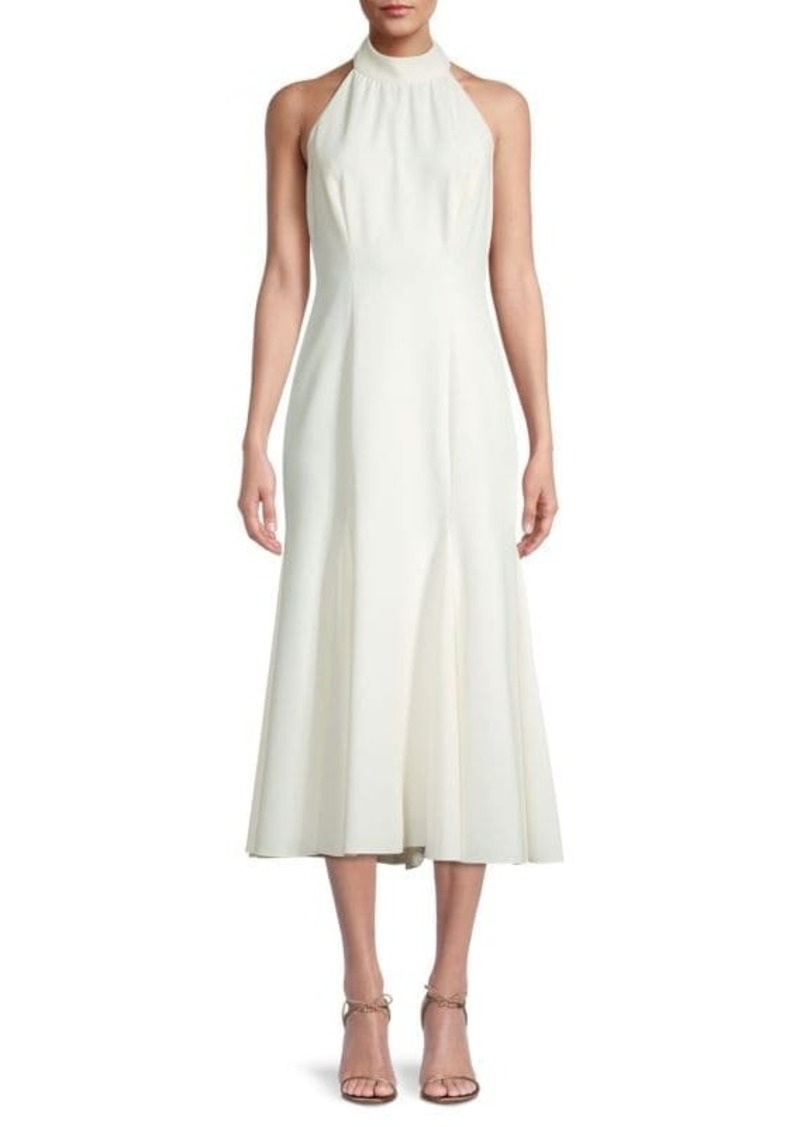 Milly Penelope Highneck Midi Dress