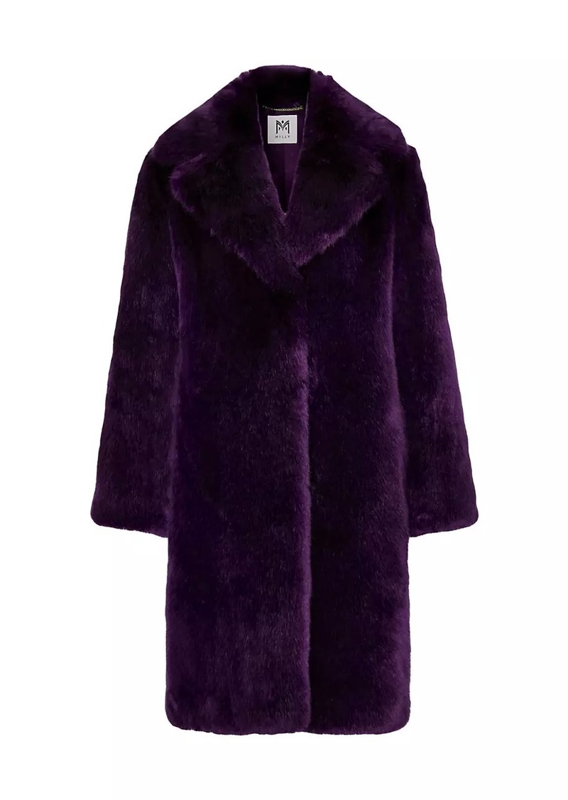 Milly Riley Oversized Faux Fur Coat