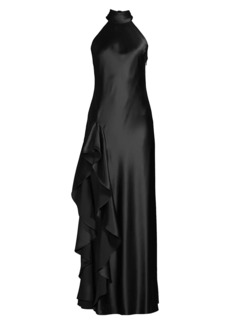 Milly Roux Hammered Satin Dress
