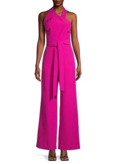 Milly Thea Belted Open Back Jumpsuit