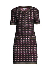 Milly Tweed Knit Mini Dress