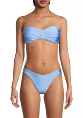 Milly Twisted Bandeau Bikini Top