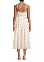 Milly Valeria Jacquard Cover-Up Dress