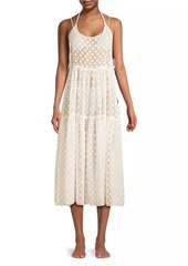 Milly Valeria Jacquard Cover-Up Dress