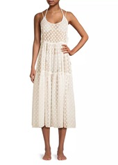 Milly Valeria Jacquard Cover-Up Dress