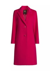 Milly Wool-Blend Single-Breasted Coat