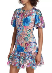 Milly Yasmin Floral Minidress