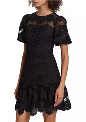 Milly Yasmin Lace Minidress