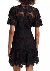 Milly Yasmin Lace Minidress