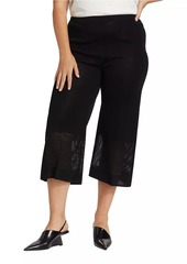 Ming Wang Mesh Cuff Pants