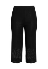 Ming Wang Mesh Cuff Pants