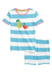 Girl's Mini Boden Kids' Fun Fitted Two-Piece Short Pajamas