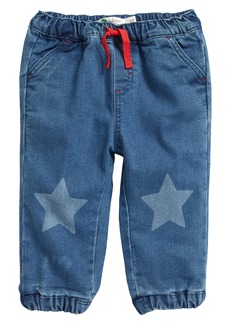 Mini Boden Cozy Lined Pants in Mid Chambray at Nordstrom