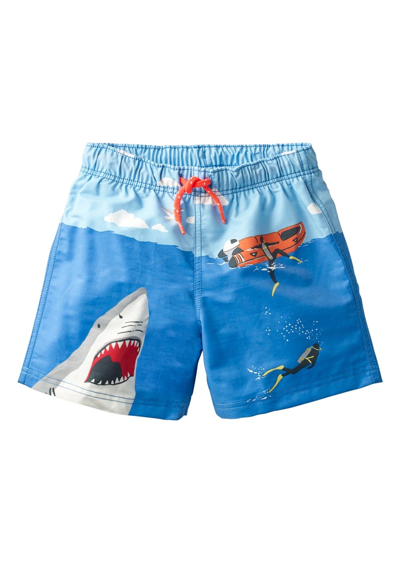 boys shark swim shorts