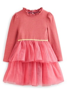 Mini Boden Jersey Tulle Ruffle Party Dress