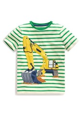 Mini Boden Kids' Appliqué Cotton T-Shirt