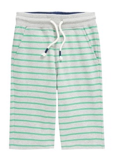 Mini Boden Kids' Baggies Stripe Cotton Jersey Shorts