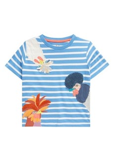 Mini Boden Kids' Chicken Appliqué T-Shirt