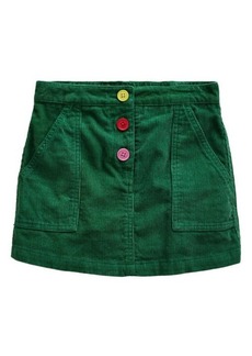 Mini Boden Kids' Cotton Corduroy A-Line Miniskirt