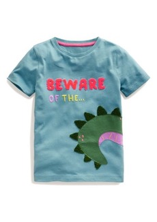 Mini Boden Kids' Croc Appliqué T-Shirt