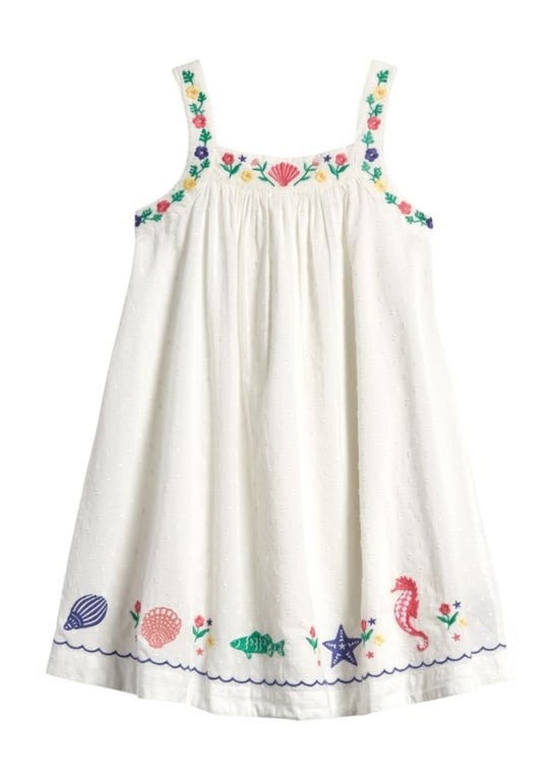 Mini Boden Kids' Embroidered Dress
