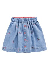 Mini Boden Kids' Embroidered Skirt