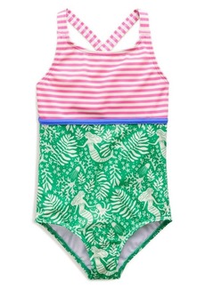 Mini Boden Kids' Hotchpotch One-Piece Swimsuit