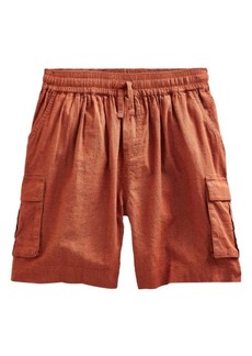 Mini Boden Kids' Linen & Cotton Cargo Shorts