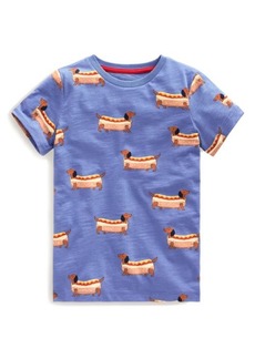 Mini Boden Kids' Print Cotton T-Shirt