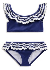 Mini Boden Kids' Ric Rac Two-Piece Swimsuit