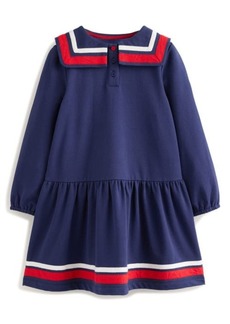 Mini Boden Kids' Sailor Cotton Sweatshirt Dress