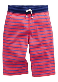 Mini Boden Kids' Stripe Cotton Jersey Shorts