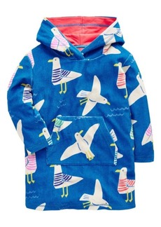 Mini Boden Kids' Terry Cloth Hooded Cover-Up